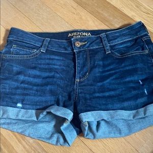 2 pairs of jean shorts